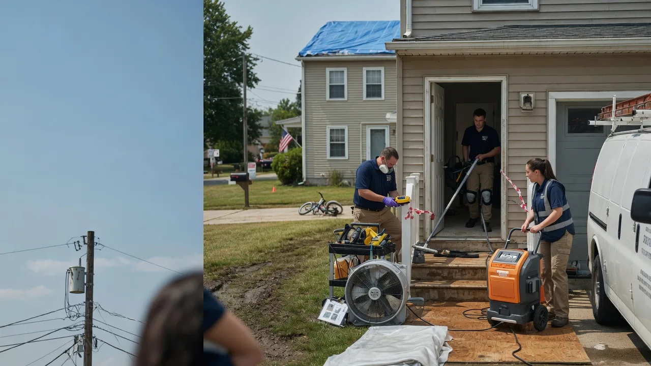 Water Damage Repair in Hazel Park, MI near me
